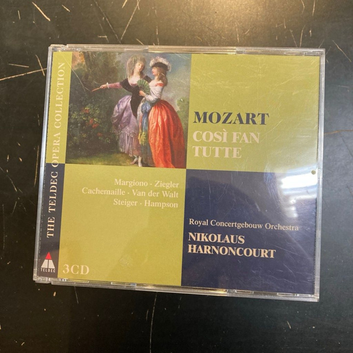 Mozart - Cosi Fan Tutte 3CD (VG+-M-/M-) -klassinen-